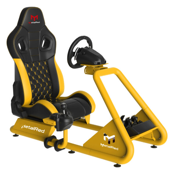 Cockpit Simracing Retrátil Metal Red - FX6002