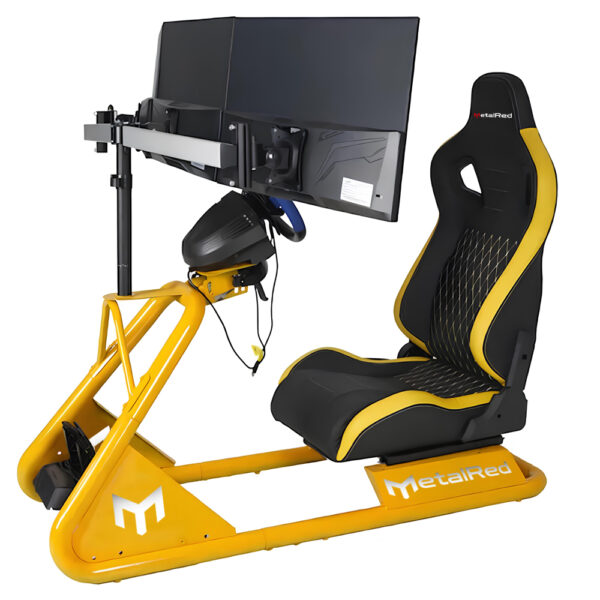 Cockpit Simracing Retrátil Metal Red - FX6002 - Image 2