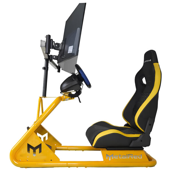 Cockpit Simracing Retrátil Metal Red - FX6002 - Image 3