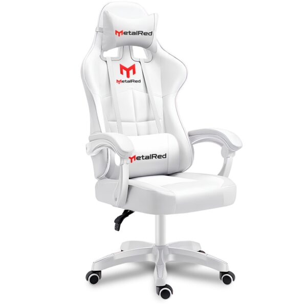 Cadeira Gamer Glacial M3 Metal Red - Branco