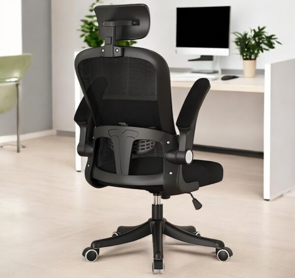 Cadeira Ergonômica Metal Red M250 - Preto - Image 10