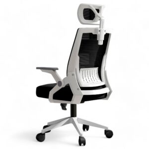 Cadeira Ergonômica Metal Red M401 – Branco