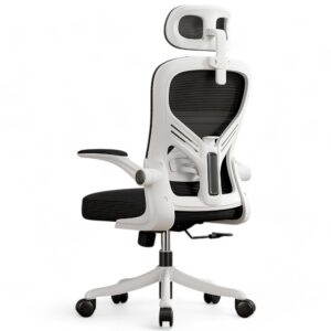 Cadeira Ergonômica Metal Red M616 – Branco
