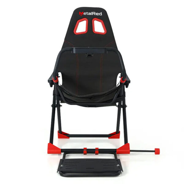 Cockpit Simracing Metal Red Preto e Vermelho - FX6001 - Image 2