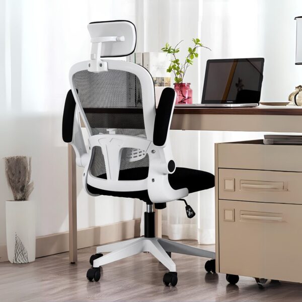Cadeira Ergonômica Metal Red M250 - Branco - Image 13
