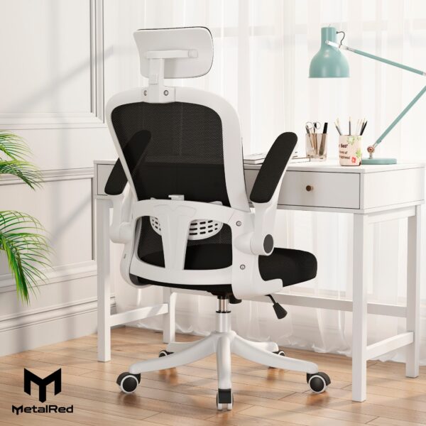 Cadeira Ergonômica Metal Red M250 - Branco - Image 11