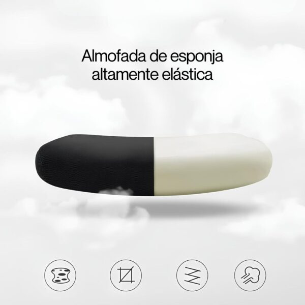 Cadeira Ergonômica Metal Red M818 - Branco - Image 8