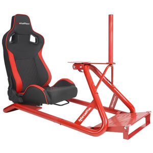 Cockpit Simracing Retrátil Metal Red - FX6004