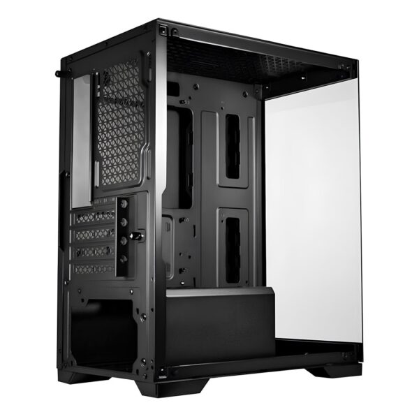Gabinete Gamer Nebula Mini Metal Red M6 - Preto - Image 4