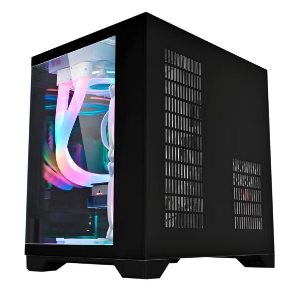 Gabinete Gamer Orion Metal Red M7 - Preto - Image 3