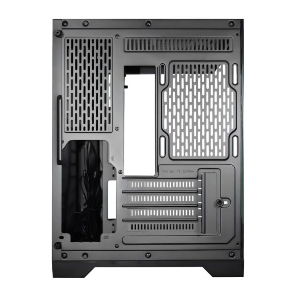Gabinete Gamer Orion Metal Red M7 - Preto - Image 6