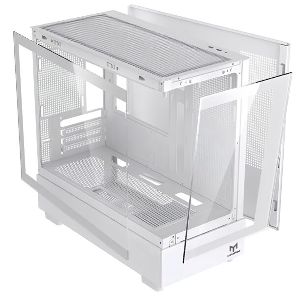 Gabinete Gamer Stellar Pro Metal Red M9 - Branco - Image 5